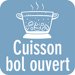 Cuisson bol ouvert: