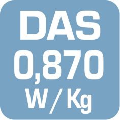 DAS : débit d'absorption spécifique local (tête et tronc)