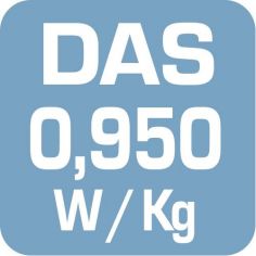 DAS : débit d'absorption spécifique local (tête et tronc)