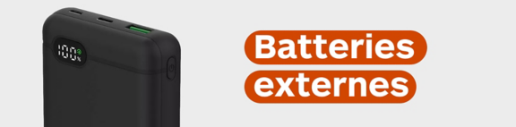 Batteries externes