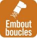 Embout boucles