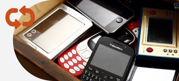 Recyclage telephone