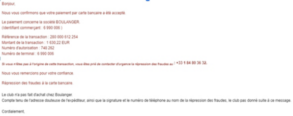 exemple de fraude
