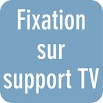 accessoires supports tv 010-0050 Adaptateur de fixation support TV écran  13''-27'' non VESA