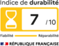 Indice de durabilité :  sur 10