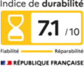 Indice de durabilité :  sur 10