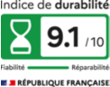 Indice de durabilité :  sur 10