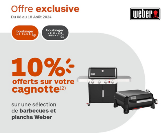 Offre Weber