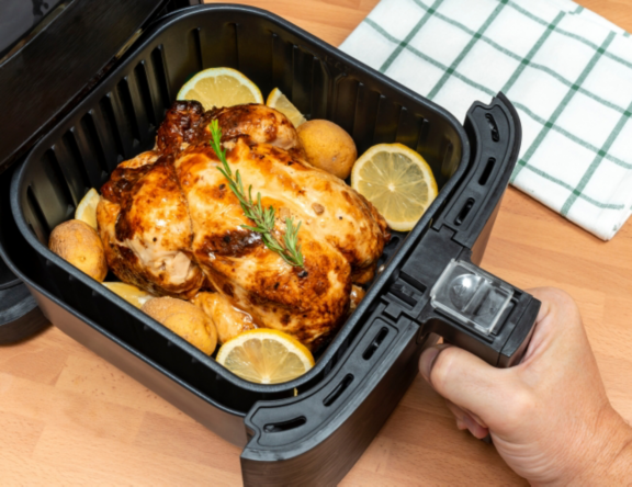 Poulet dans airfryer
