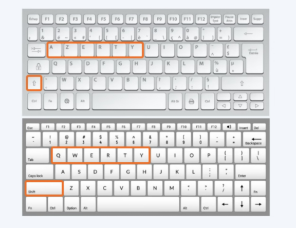 clavier Azerty