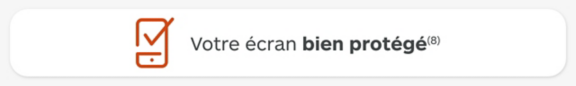 votre écran bien protégé