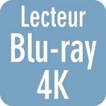 Lecteur DVD Blu-ray 3D 4K DMP BDT180EF USB HDMI - PANASONIC : le lecteur  blur-ay à Prix Carrefour
