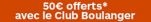 Offre club 50 euros