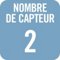 Nombre de capteurs