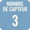 Nombre de capteurs