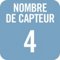 Nombre de capteurs