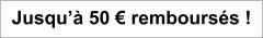 50 euros rembourses sur les machines Dedica