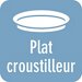 Plat croustilleur