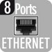 Nombre de ports Ethernet (RJ45)
