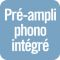 Pré-ampli phono intégré