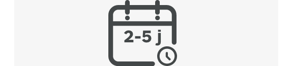 Livraison sous 2 à 5 jours