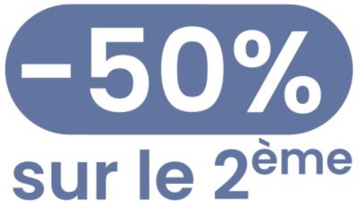 -50% sur le 2e