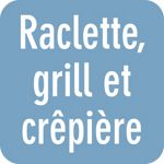 Raclette TEFAL RE310401 Colormania 8 bleu acier