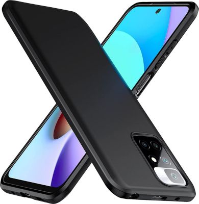 Coque XEPTIO Xiaomi Redmi 10 2022 4G tpu noir Coque XEPTIO Xiaomi Redmi 10 2022 4G tpu noir