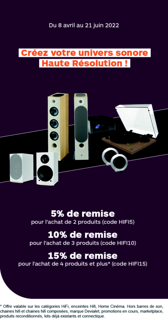 Créez votre univers sonore haute résolution !