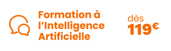 Formation à l’Intelligence Artificielle dès 119€