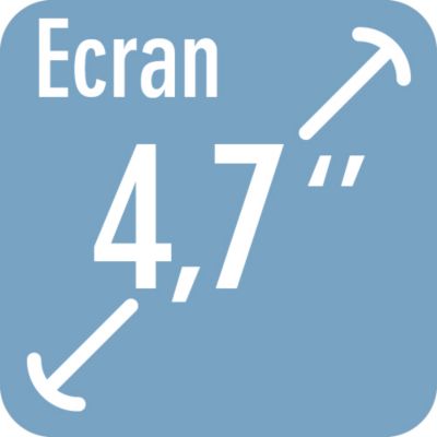 Taille de l'écran (diagonale, en pouces)