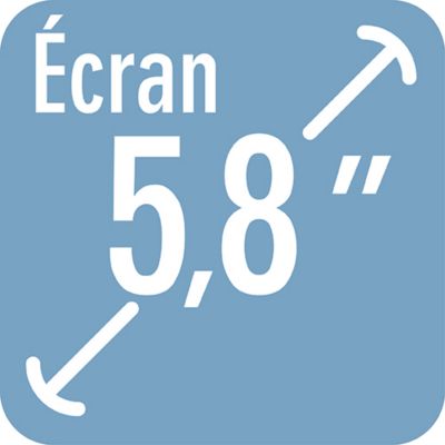 Taille de l'écran (diagonale, en pouces)