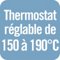 Thermostat réglable
