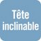 Tête inclinable