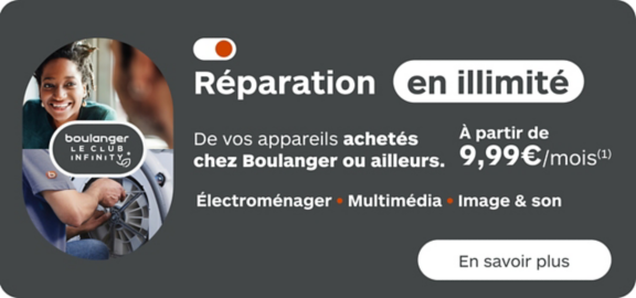 Réparation en illimité avec le Club Infinity