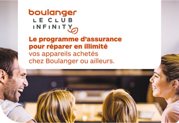 Boulanger INFINITY : réparez en illimité vos appareils achetés chez Boulanger ou ailleurs 
