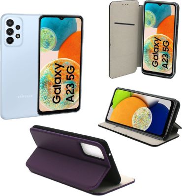 Housse XEPTIO Samsung Galaxy A23 Etui violet