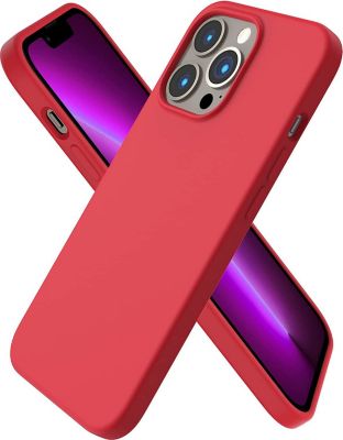 Coque XEPTIO Apple iPhone 14 Max 5G silicone rouge Coque XEPTIO Apple iPhone 14 Max 5G silicone rouge