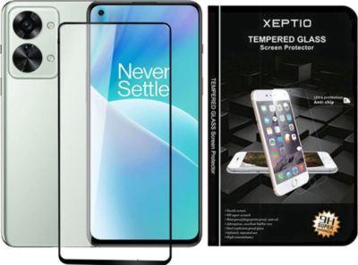 Protège écran XEPTIO Oneplus Nord 2T 5G vitre noir Protège écran XEPTIO Oneplus Nord 2T 5G vitre noir