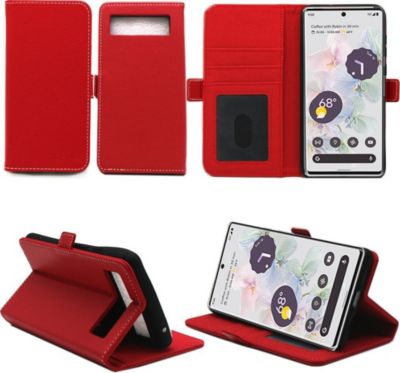 Housse XEPTIO Google Pixel 7 Pro 5G pochette rouge