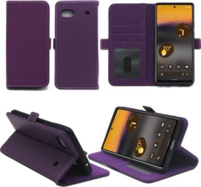 Housse XEPTIO Google Pixel 6A 5G Etui violet