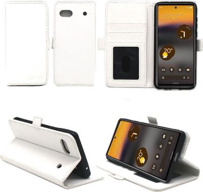 Housse XEPTIO Google Pixel 6A 5G pochette blanc