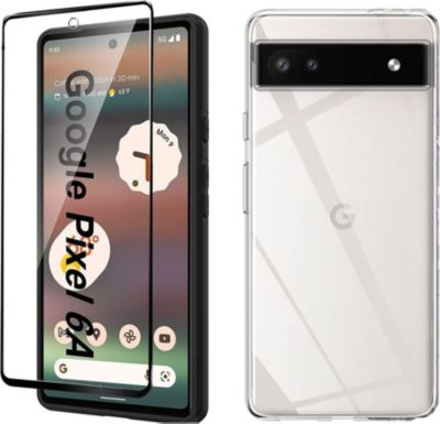 Protège écran XEPTIO Google Pixel 6A tpu et full noir