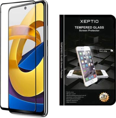Protège écran XEPTIO Xiaomi Poco M4 PRO 4G vitre noir