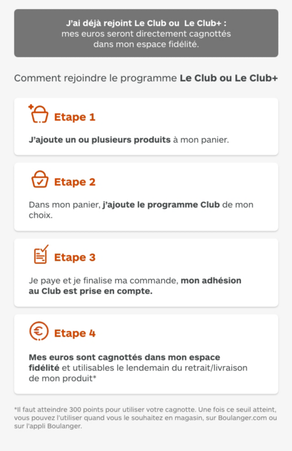 Comment rejoindre Le Club