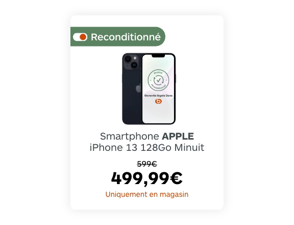 Smartphone reconditionné APPLE