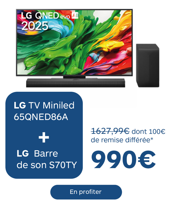 TV Miniled LG 65QNED86A