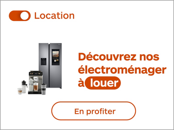 Découvrez nos produits électroménager à louer 