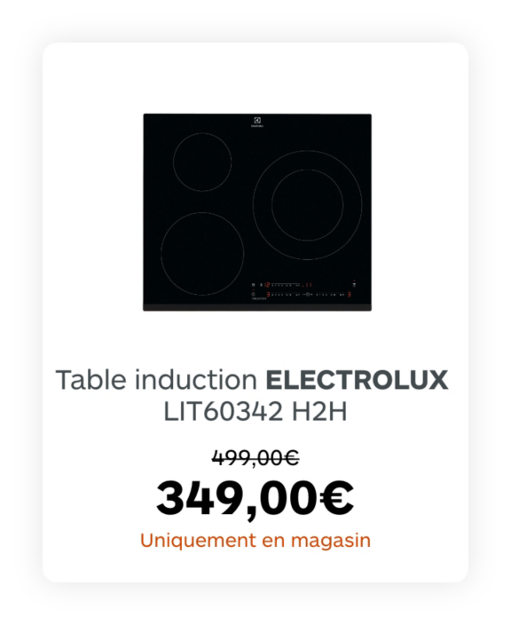 Table induction