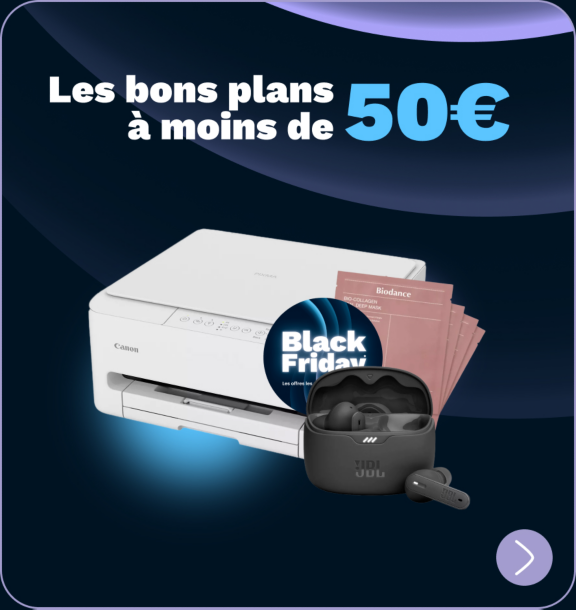 Les promos à moins de 50 €